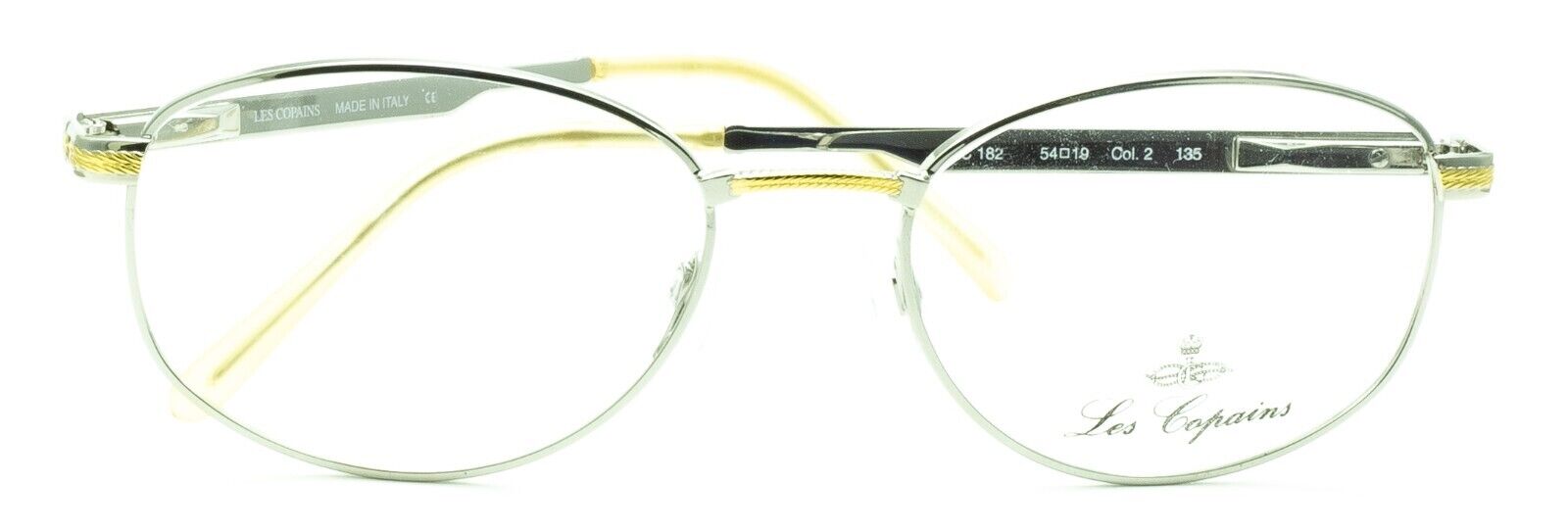 LES COPAINS LC182 002 54mm Vintage Glasses RX Optical Eyewear - New NOS Italy