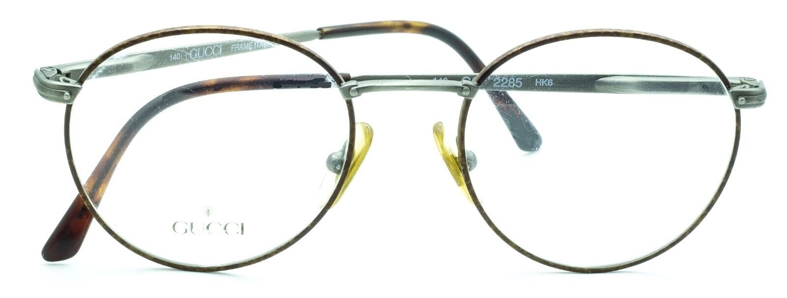 GUCCI GG 2285 HK6 49mm Vintage Eyewear FRAMES RX Optical Eyeglasses - New Italy