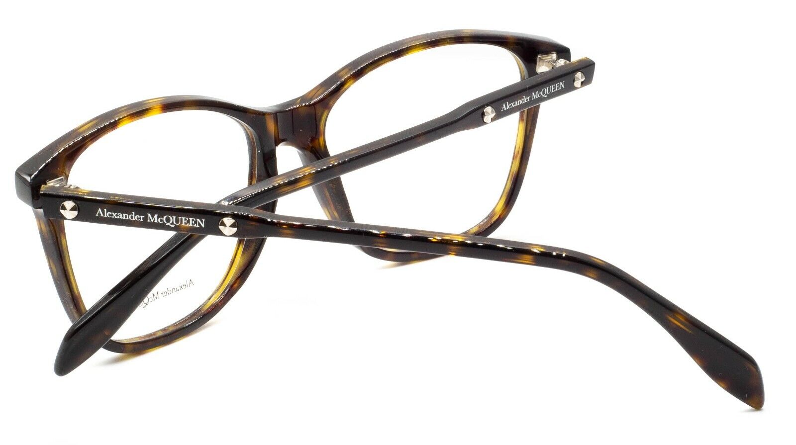 ALEXANDER McQUEEN AM0191O 002 54mm Eyewear FRAMES RX Optical Eyeglasses - Italy