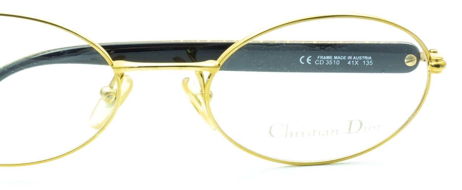 CHRISTIAN DIOR 3510 41X 54mm Eyewear Glasses RX Optical FRAMES VINTAGE - Austria