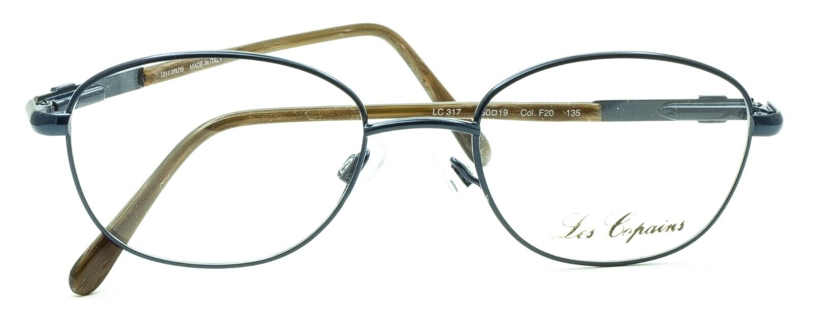 LES COPAINS LC317 F20 50mm Vintage Glasses RX Optical Eyewear - New NOS Italy