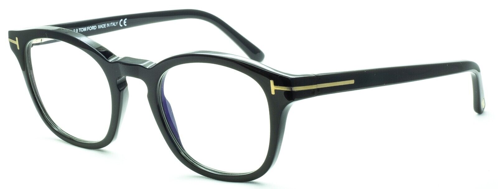 TOM FORD TF 5532-B 001 49mm Eyewear FRAMES RX Optical Eyeglasses Glasses - Italy