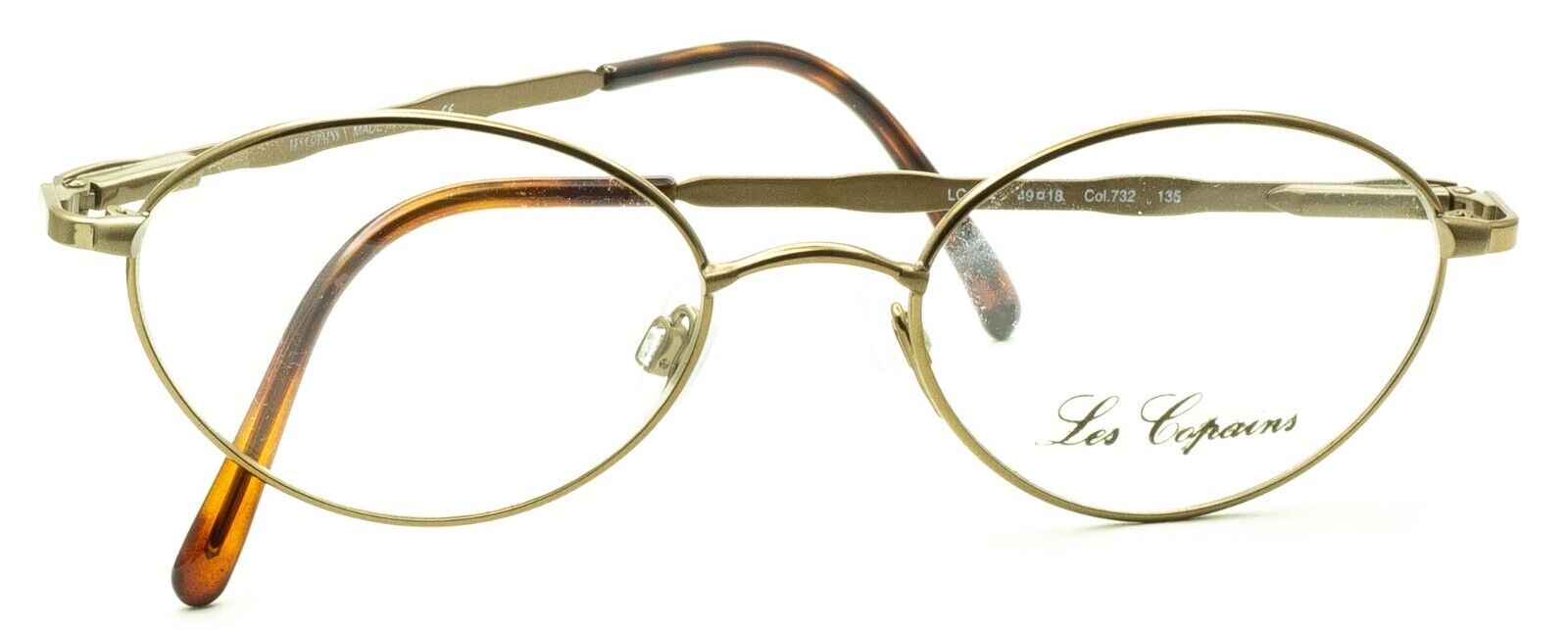 LES COPAINS LC284 732 49mm Vintage Glasses RX Optical Eyewear - New NOS Italy