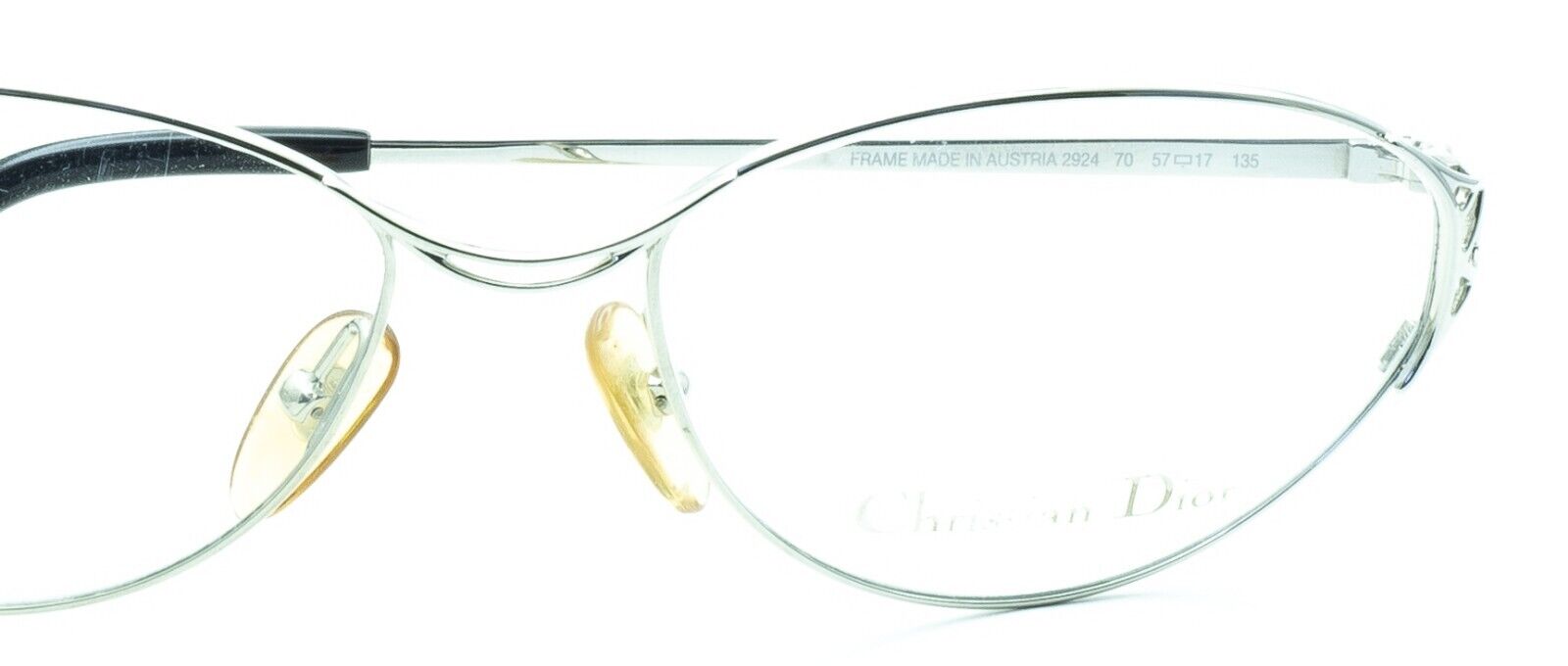 CHRISTIAN DIOR 2924 70 57mm Eyewear Glasses RX Optical FRAMES VINTAGE Austria