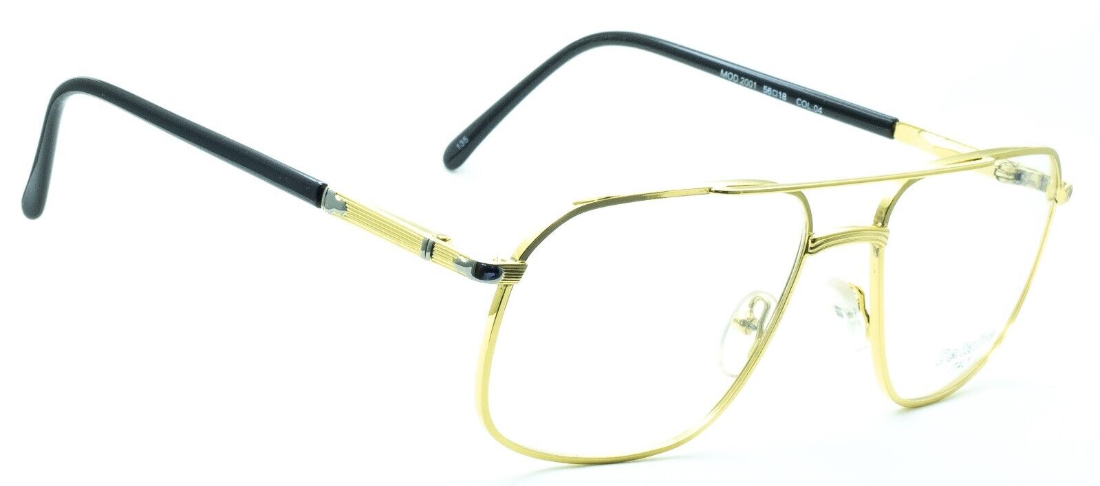 Deltaline Italy (Hilton) Vintage Mod. 2001 04 56x18mm RX Optical Glasses New NOS