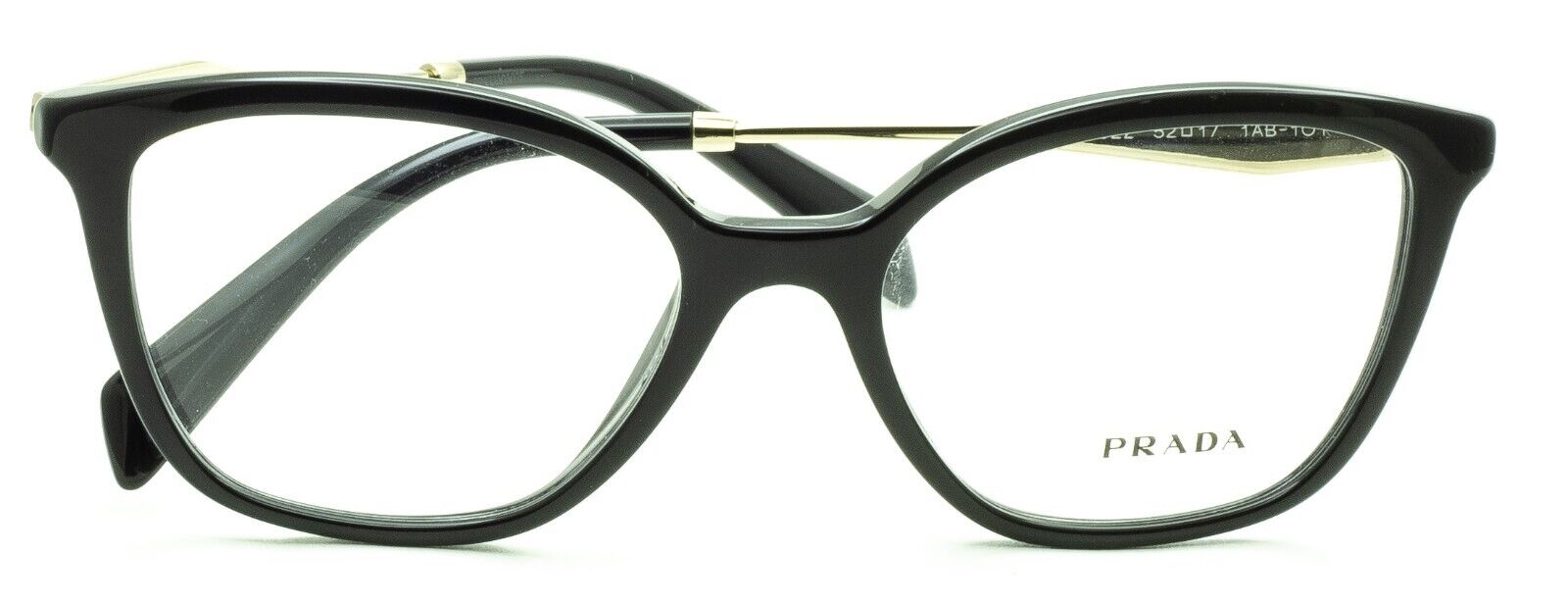 PRADA VPR 02Z 1AB-1O1 52mm Eyewear FRAMES RX Optical Eyeglasses Glasses - Italy