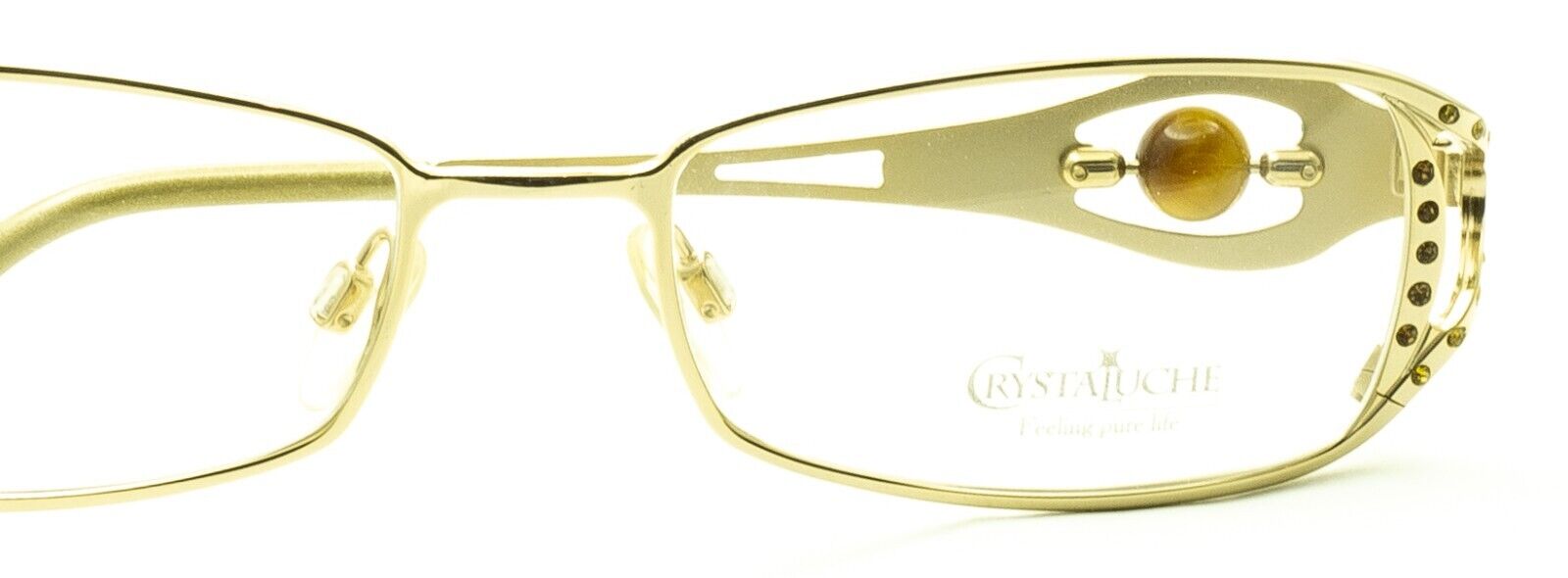 CRYSTALUCHE C-6007 C-02 52mm Vintage Eyewear FRAMES RX Optical - New Italy