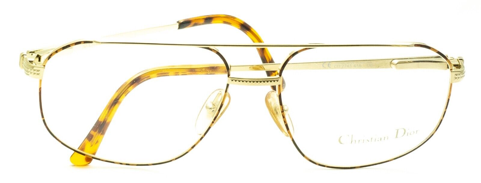 CHRISTIAN DIOR 2743 41A 58mm Eyewear Glasses RX Optical FRAMES VINTAGE - Austria