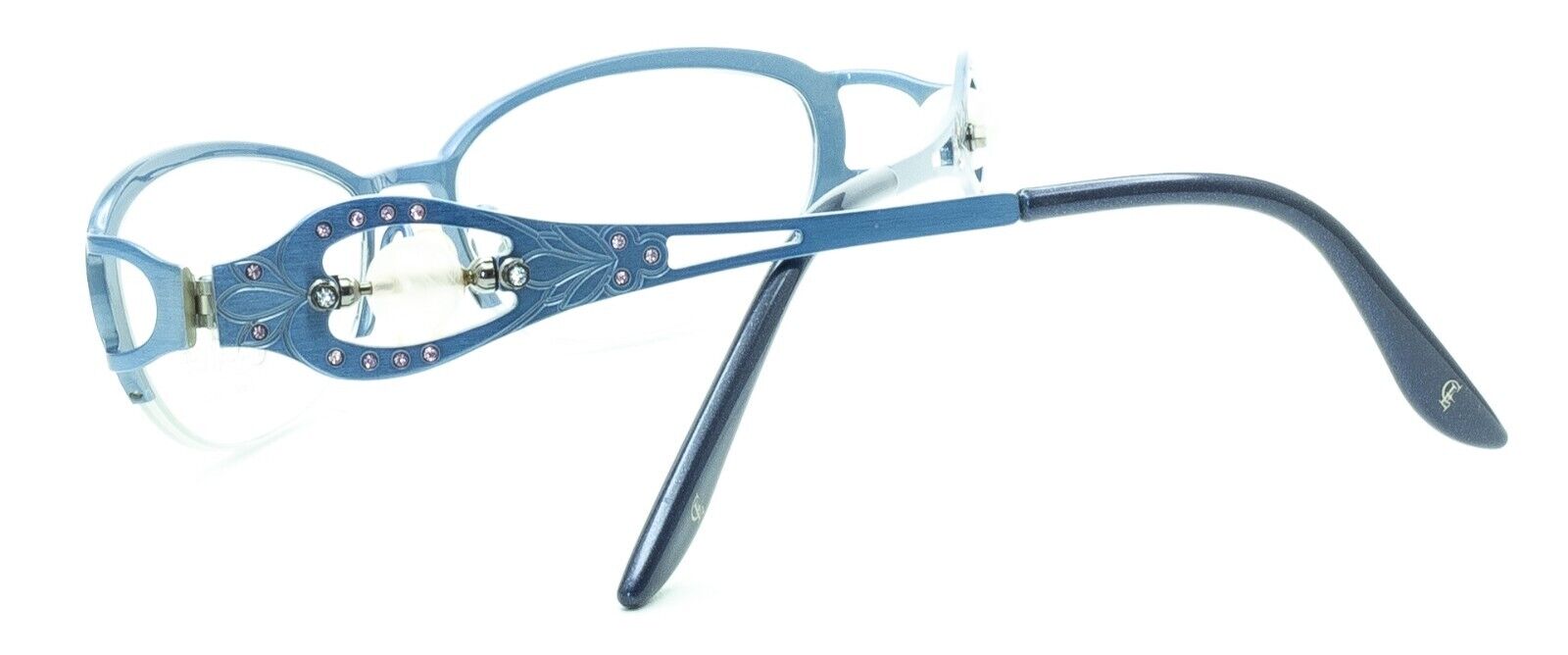 CRYSTALUCHE C-6010 C-02 52mm Vintage Eyewear FRAMES RX Optical - New Italy