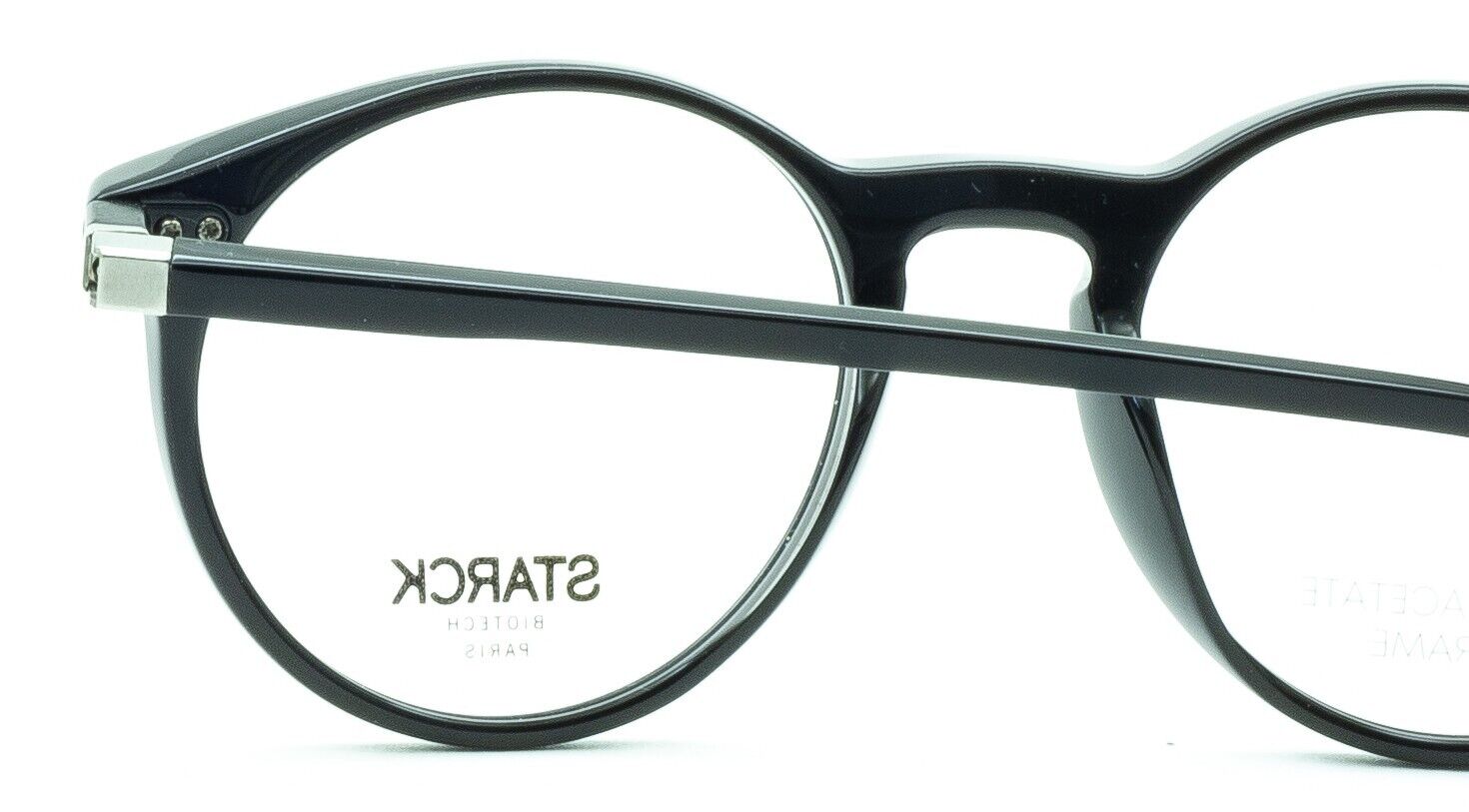 STARCK BIOTECH SH3079 0001 49mm FRAMES Glasses RX Optical Eyeglasses New - Italy