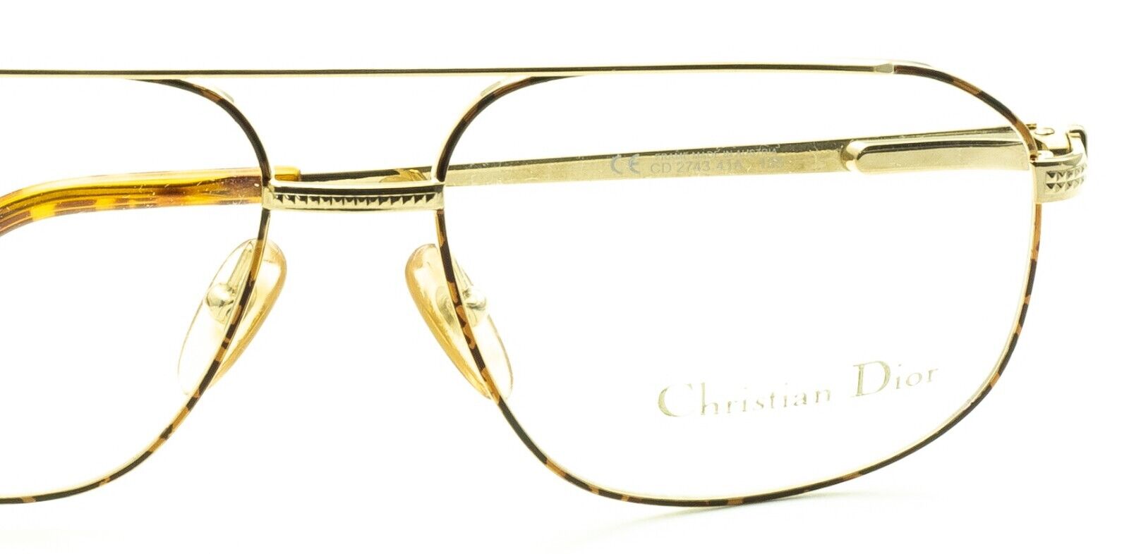 CHRISTIAN DIOR 2743 41A 58mm Eyewear Glasses RX Optical FRAMES VINTAGE - Austria