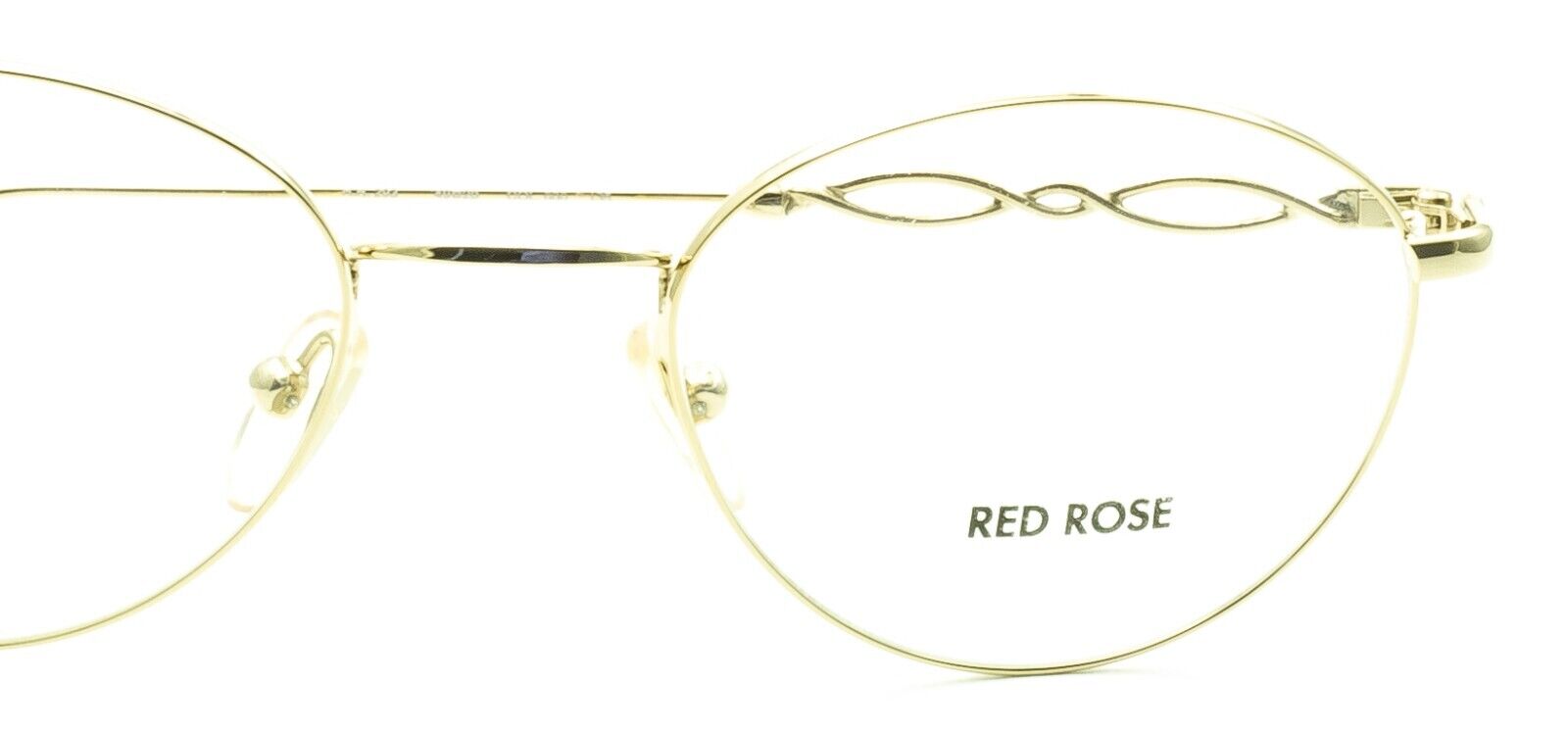 RED ROSE RRVM293 000 49mm Vintage RX Optical Eyewear FRAMES - New NOS Italy