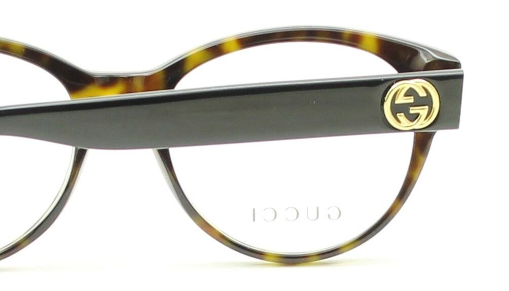 GUCCI GG 0039O 001 52mm Eyewear FRAMES Glasses RX Optical Eyeglasses New - Italy