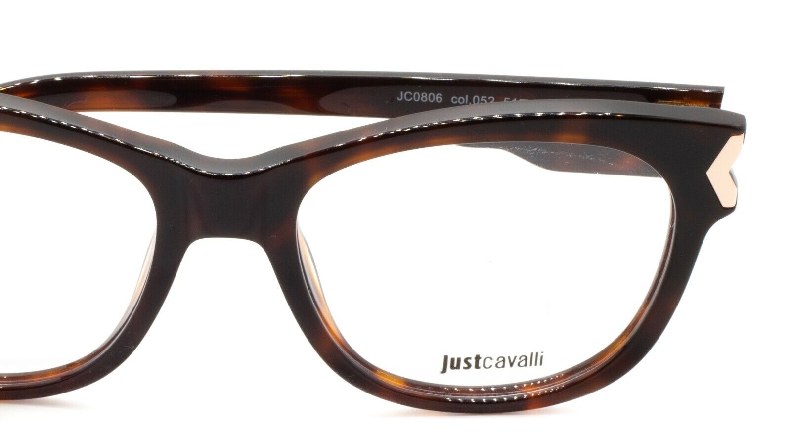 JUST CAVALLI JC0806 052 51mm FRAMES Glasses RX Optical Eyewear Eyeglasses - New