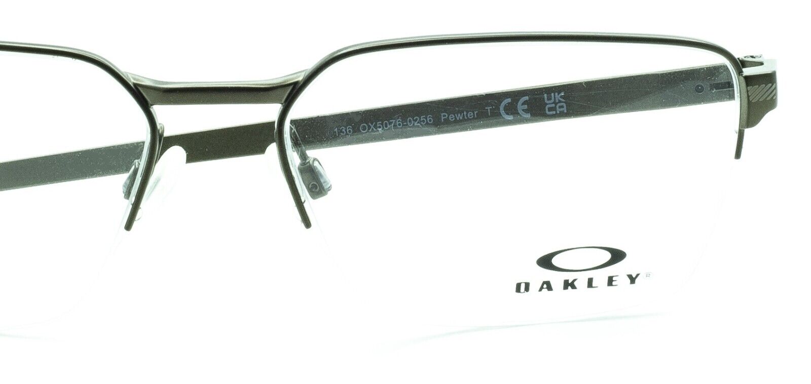 OAKLEY SWAY BAR 0.5 OX5076-0256 Pewter Eyewear FRAMES RX Optical