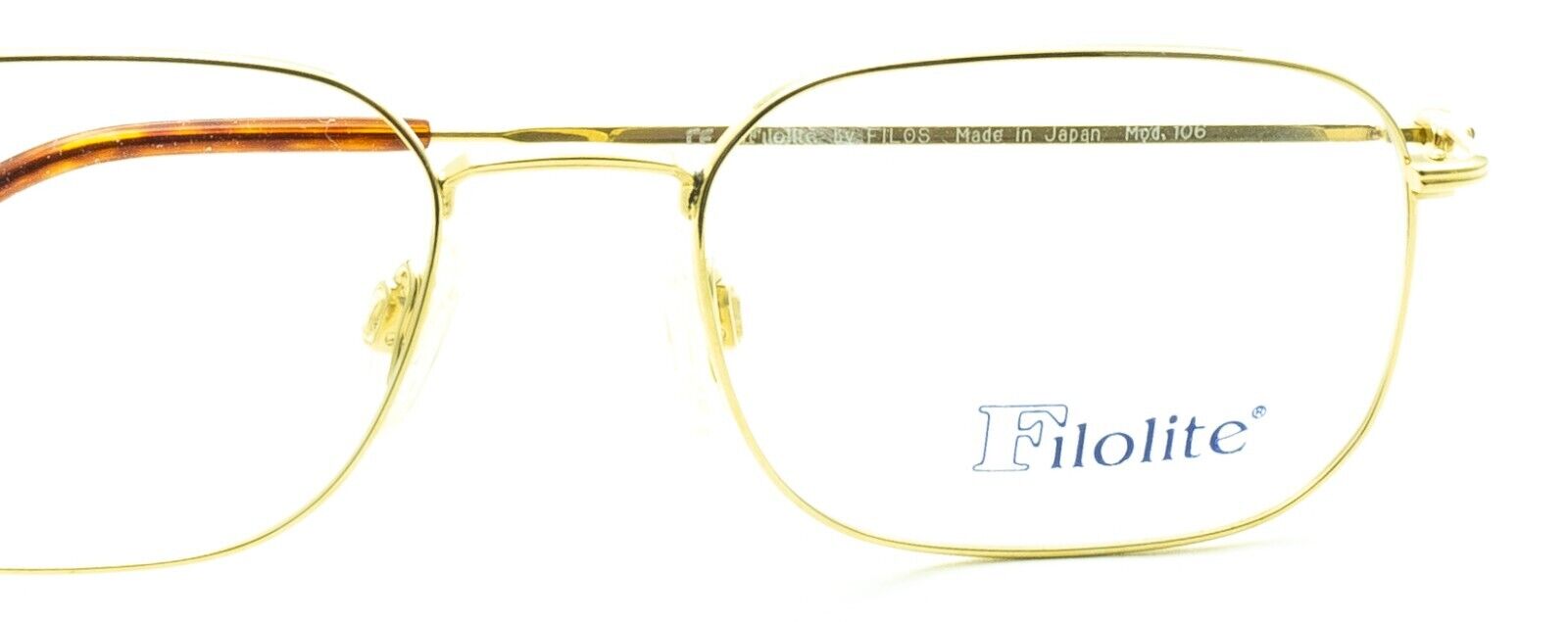 FILOLITE by FILOS Mod 1O6 51mm Vintage Eyewear FRAMES Glasses RX Optical - Japan