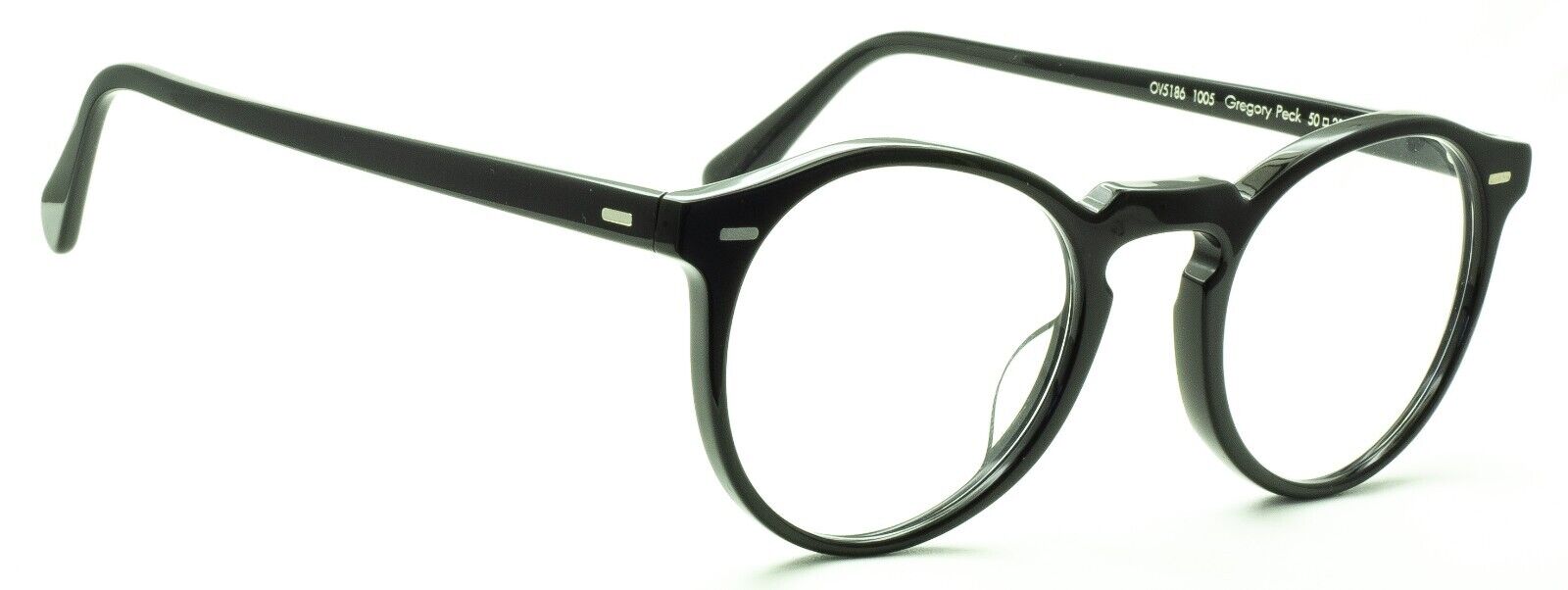 OLIVER PEOPLES Gregory Peck OV 5186 1005 50mm FRAMES Glasses RX Optical - Italy