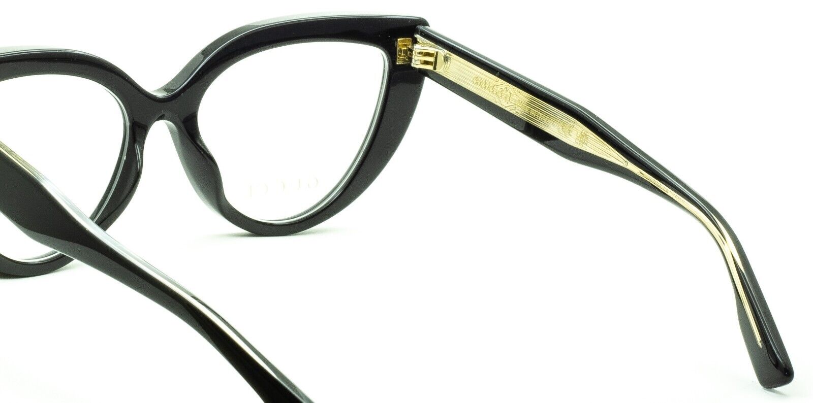 GUCCI GG 1530O 001 52mm Eyewear FRAMES Glasses RX Optical Eyeglasses New - Italy