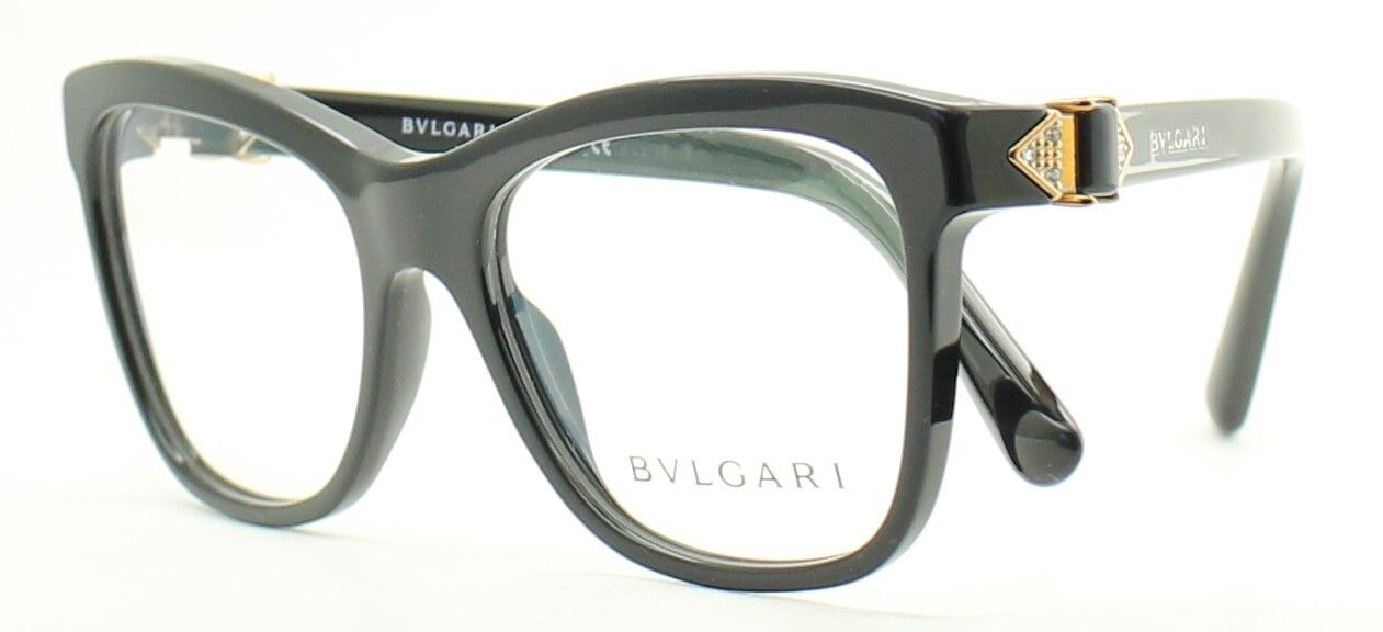 BVLGARI 4101-B 501 52mm Eyewear Eyeglasses RX Optical Glasses FRAMES New - Italy