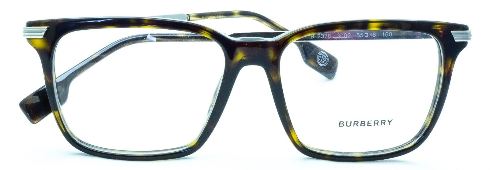 BURBERRY B 2378 3002 55mm Eyewear FRAMES RX Optical Glasses Eyeglasses New Italy