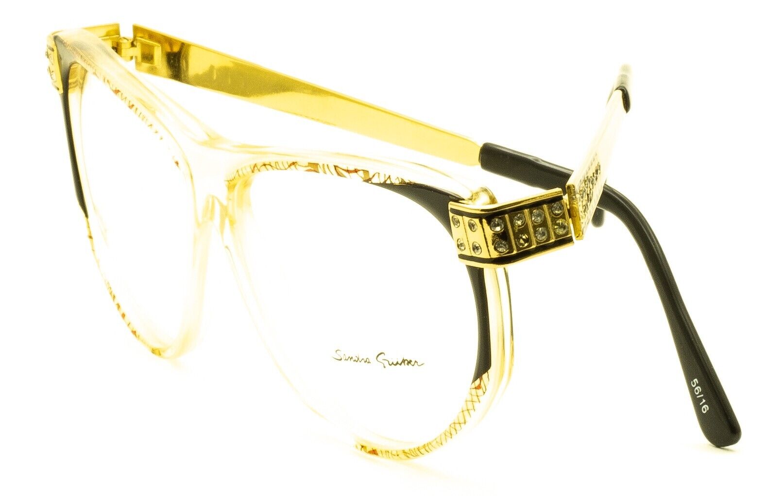 SANDRA GRUBER Manha 306 56mm Vintage Eyewear RX Optical FRAMES Glasses New Italy