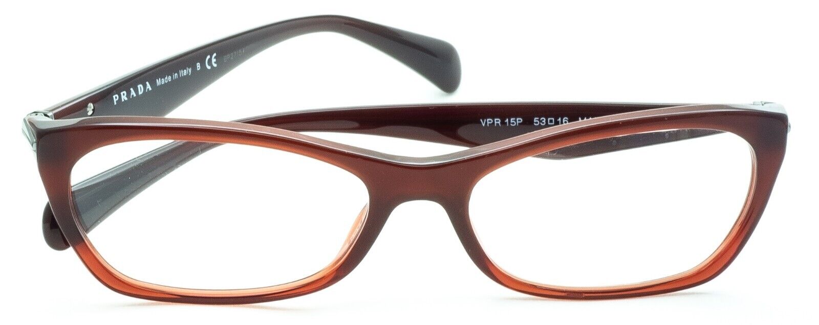 PRADA VPR 15P MAX-1O1 53mm Eyewear FRAMES RX Optical Eyeglasses Glasses - Italy