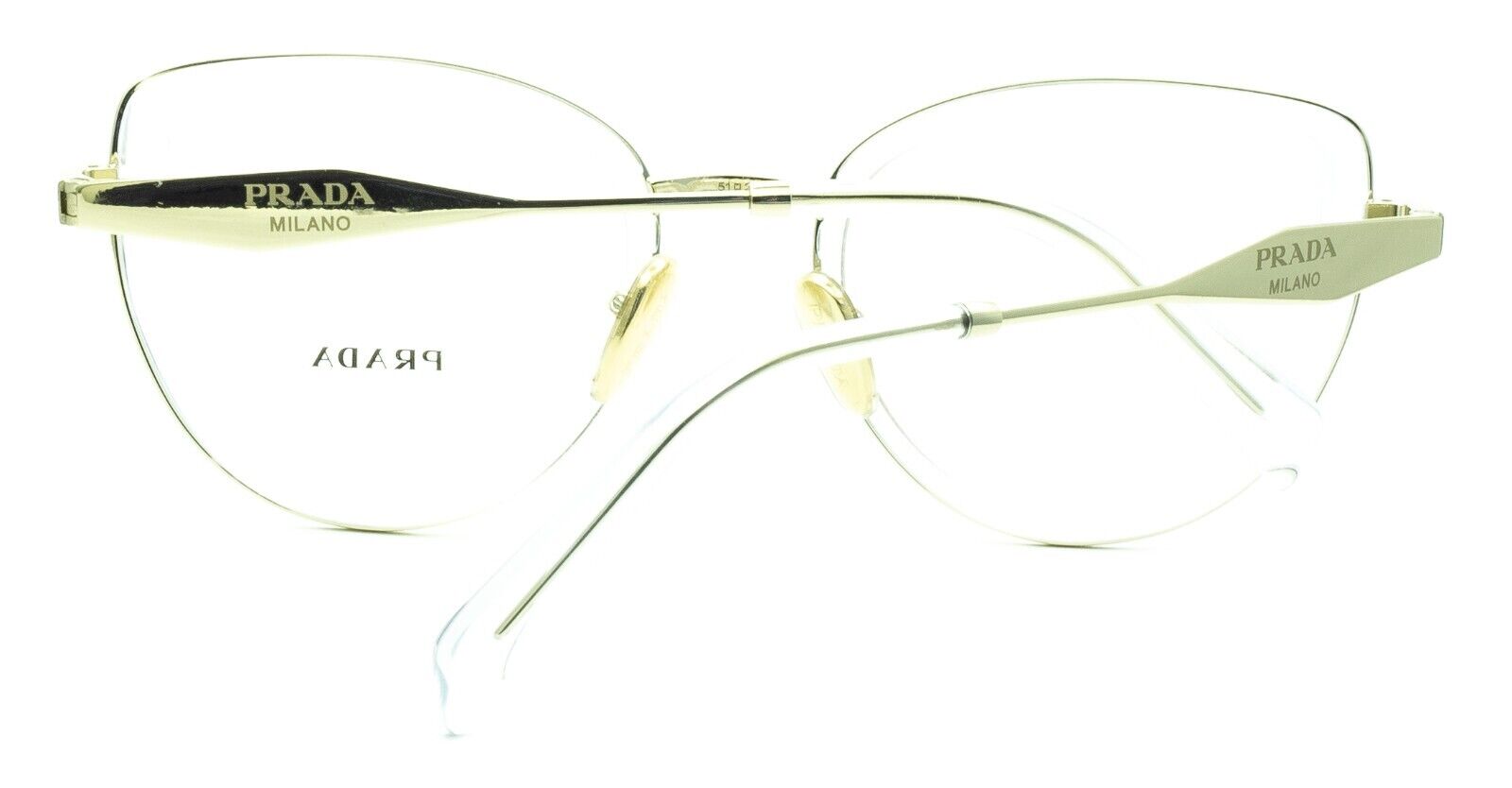 PRADA VPR 54Z 2AZ-1O1 51mm Eyewear FRAMES RX Optical Eyeglasses Glasses - Italy