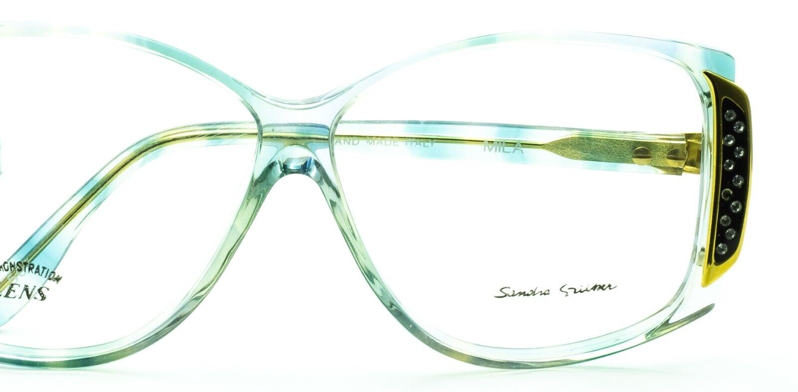 SANDRA GRUBER Mila 507 56mm Vintage Eyewear RX Optical FRAMES Glasses -New Italy