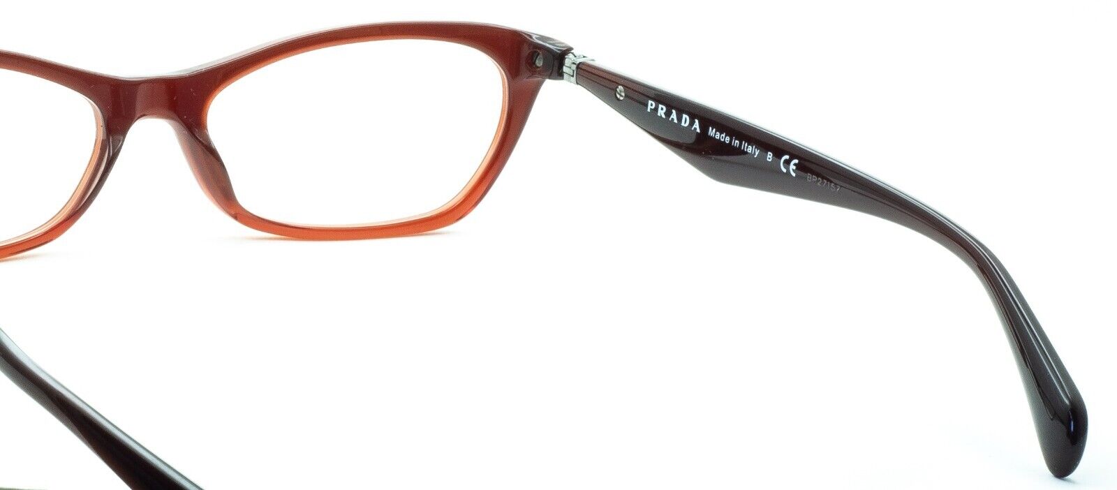 PRADA VPR 15P MAX-1O1 53mm Eyewear FRAMES RX Optical Eyeglasses Glasses - Italy