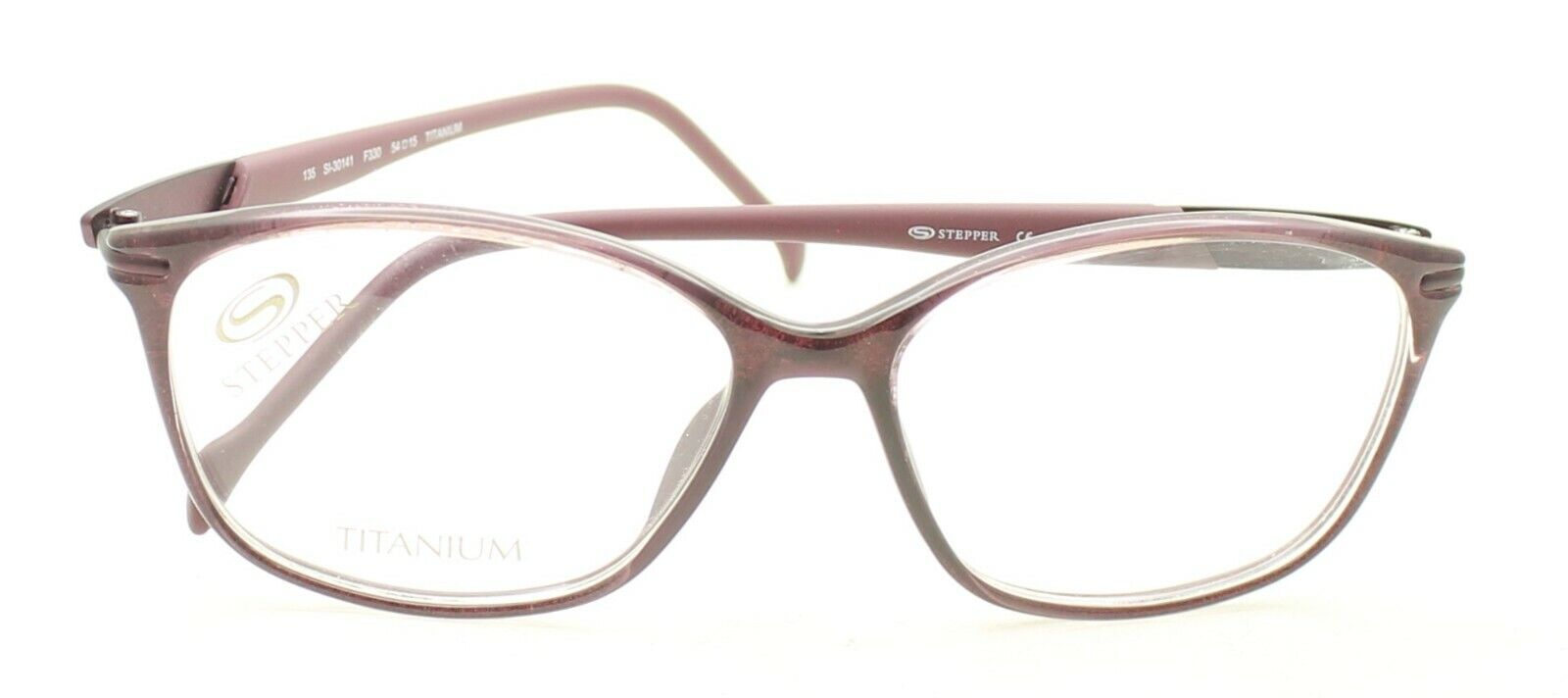 STEPPER SI-30141 F330 54mm Titanium Eyewear FRAMES Optical Eyeglasses GlassesNew