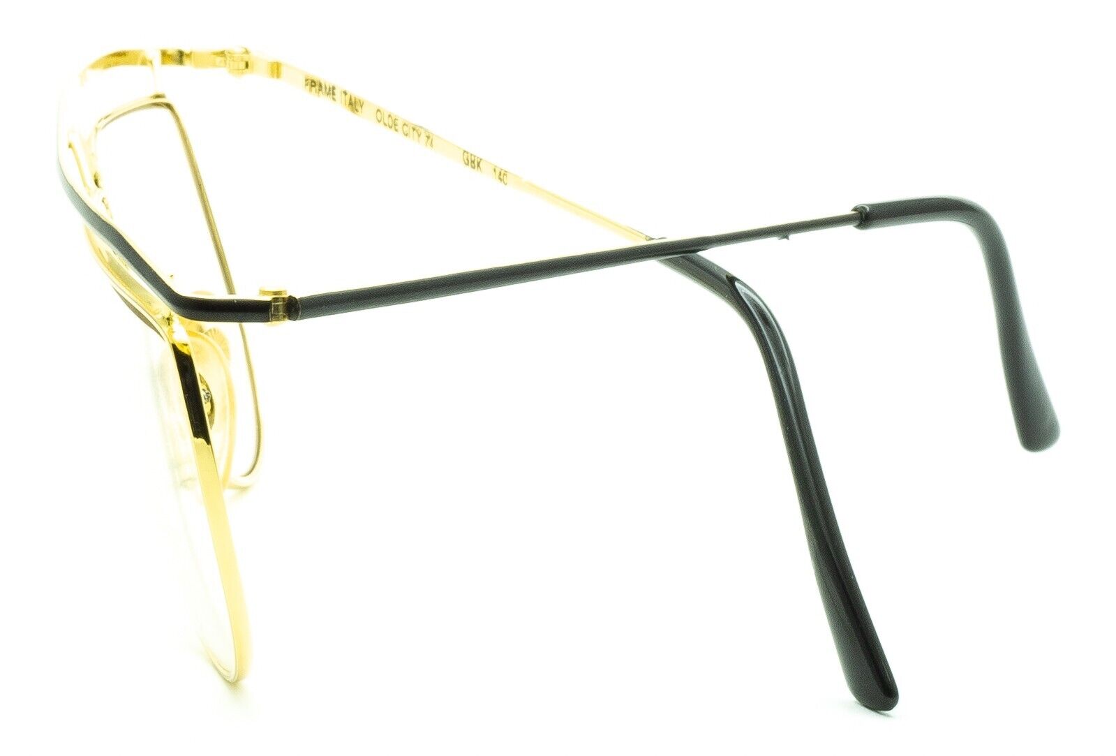 OLDE CITY by LEWIS 74 GBK 52mm Vintage Eyewear RX Optical FRAMES - New NOS Italy