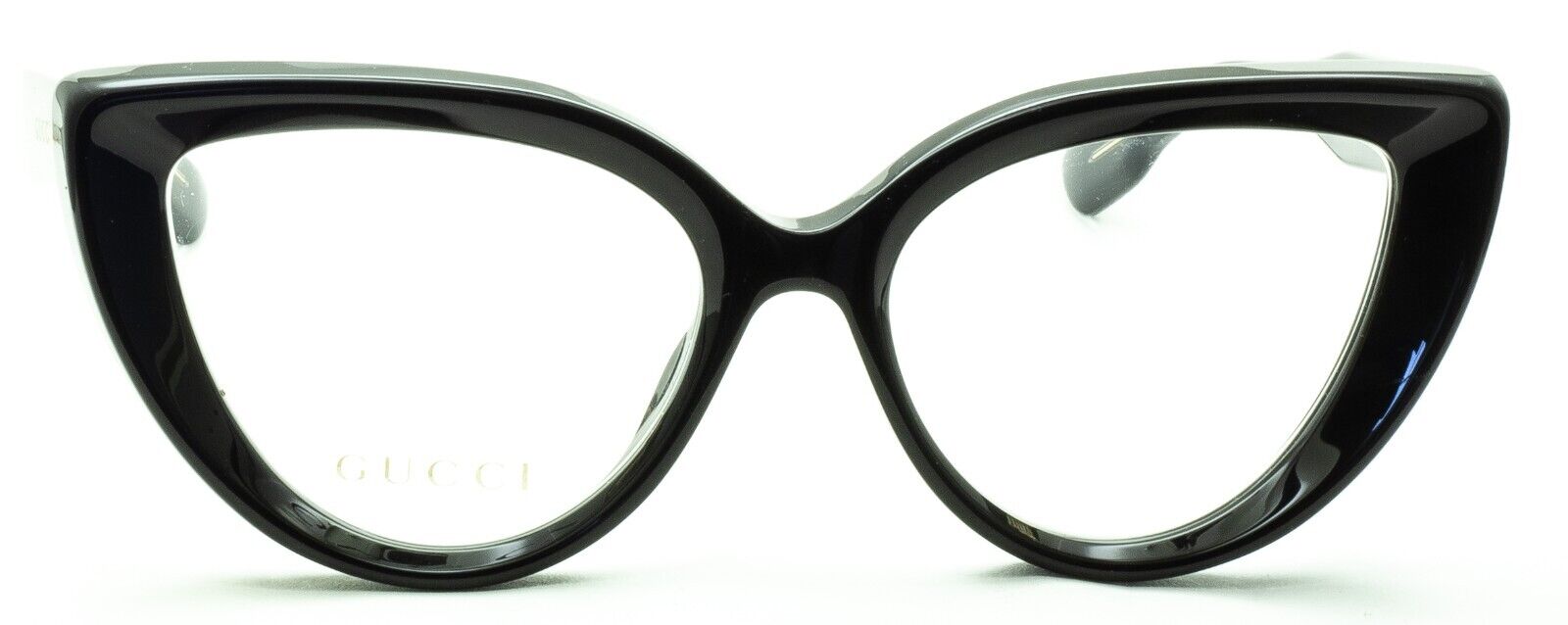 GUCCI GG 1530O 001 52mm Eyewear FRAMES Glasses RX Optical Eyeglasses New - Italy