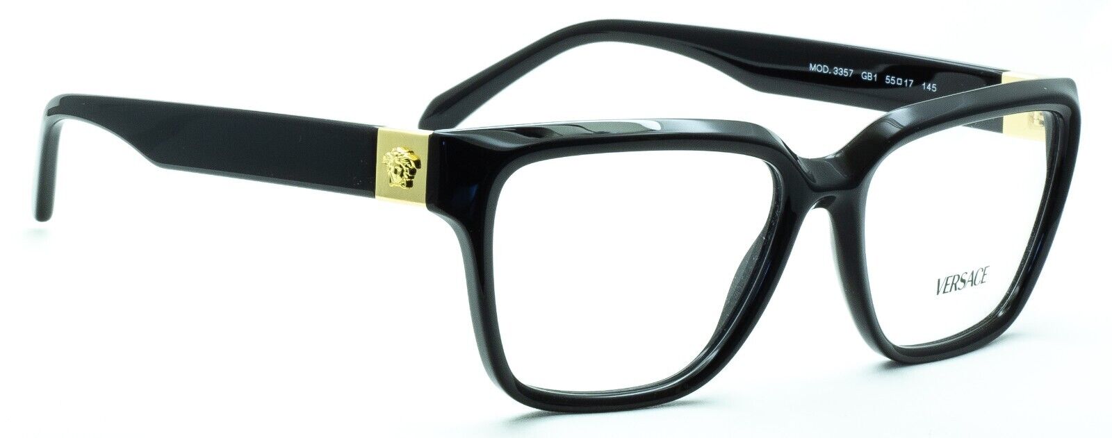 VERSACE MOD 3357 GB1 55mm Eyewear FRAMES Glasses RX Optical Eyeglasses - Italy