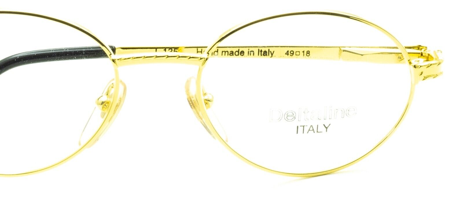 Deltaline Italy (Hilton) Vintage Mod. 590 037 49x18mm RX Optical Glasses New NOS