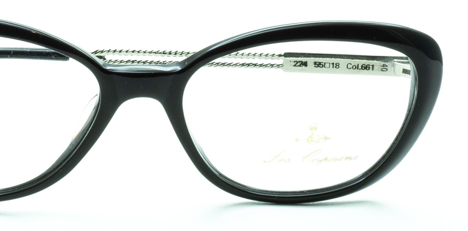 LES COPAINS LC224 661 55mm Vintage Glasses RX Optical Eyewear - New NOS Italy