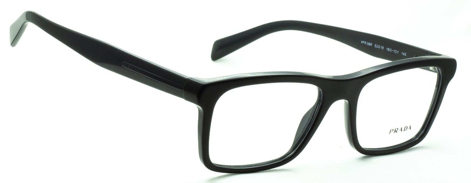 PRADA VPR 06R 1BO-1O1 53mm Eyewear FRAMES RX Optical Eyeglasses Glasses - Italy