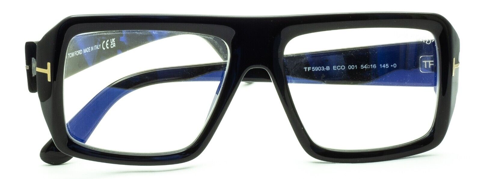 TOM FORD TF 5903-B ECO 001 54mm RX Optical Glasses Frames Eyewear BNIB - Italy