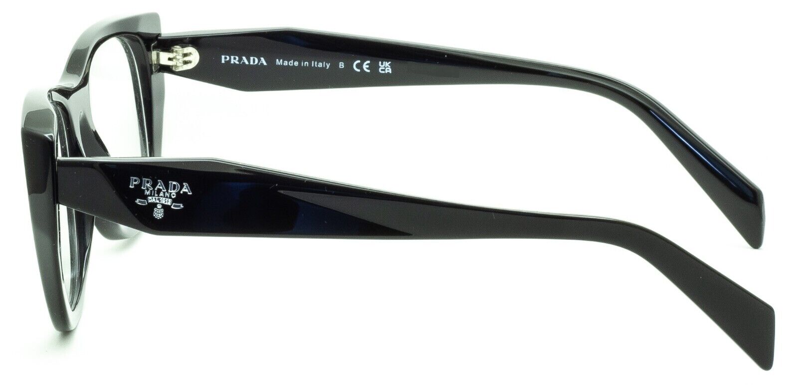 PRADA VPR A18 16K-1O1 50mm Eyewear FRAMES RX Optical Eyeglasses Glasses NewItaly