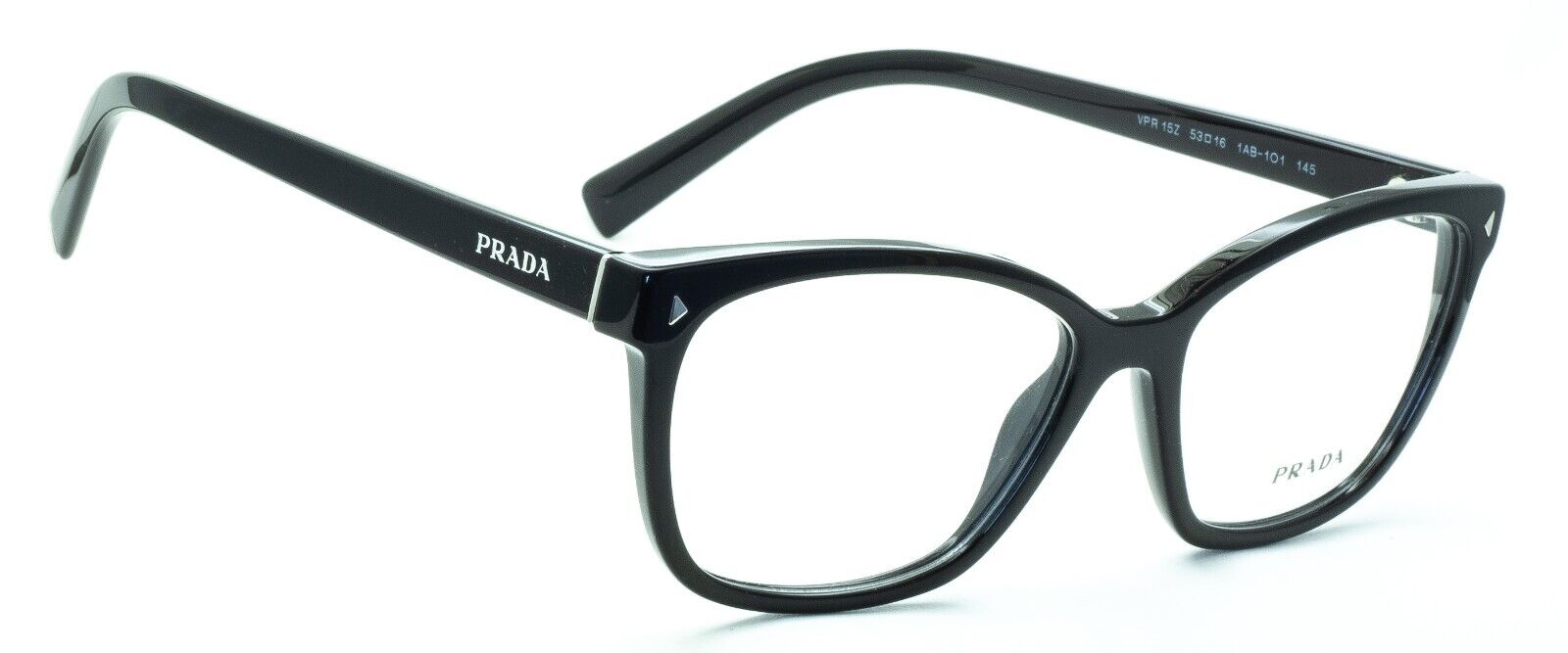 PRADA VPR 15Z 1AB-1O1 53mm Eyewear FRAMES RX Optical Eyeglasses Glasses - Italy