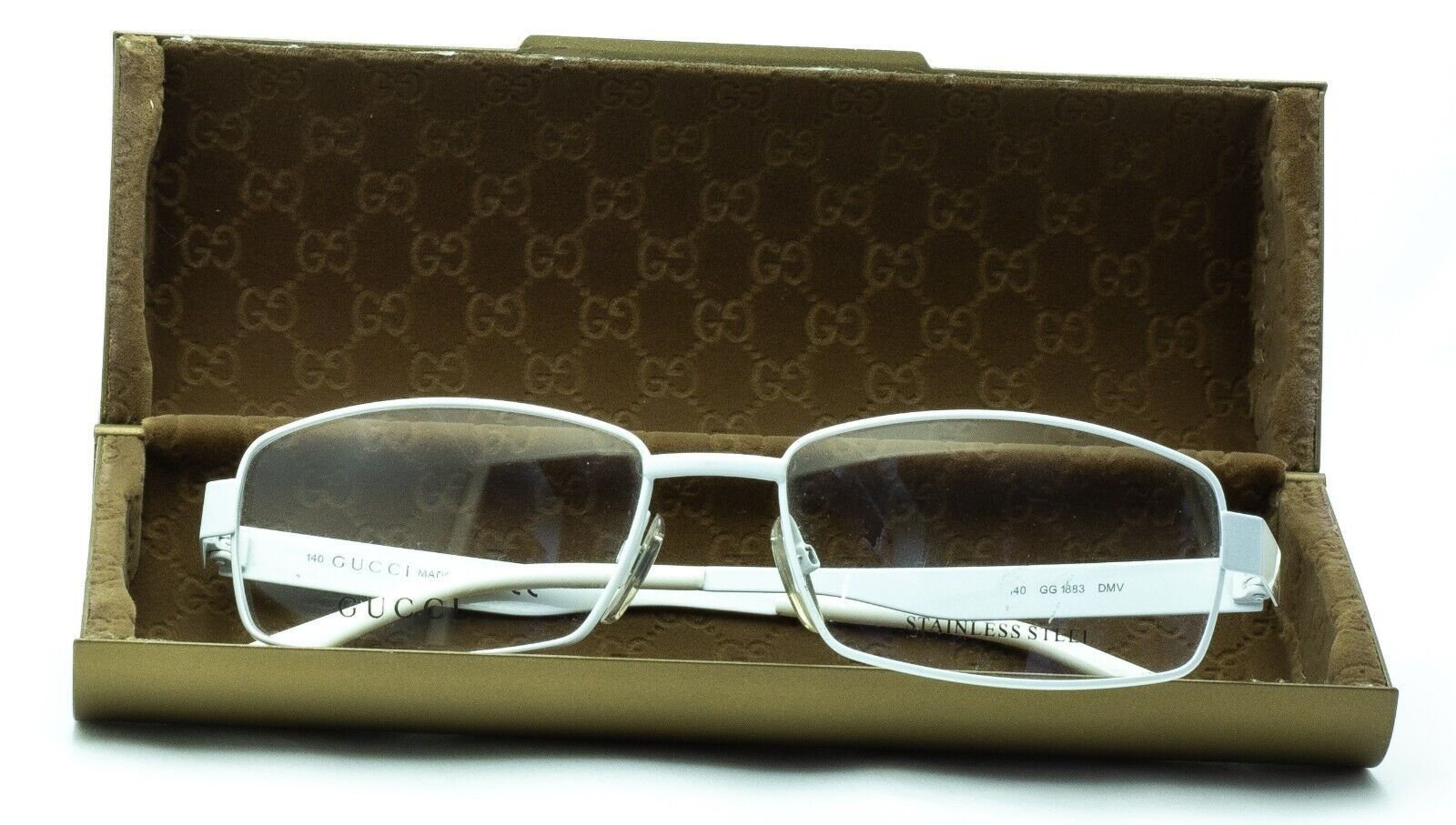 GUCCI GG 1883 DMV 55mm Vintage Eyewear FRAMES RX Optical Eyeglasses - New Italy