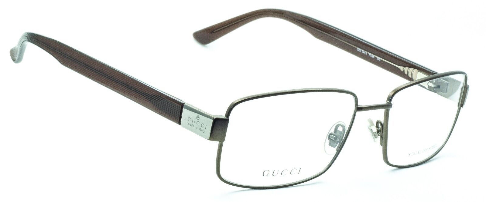 GUCCI GG 1942 RQ5 55mm Eyewear FRAMES RX Optical Glasses Eyeglasses Italy - New