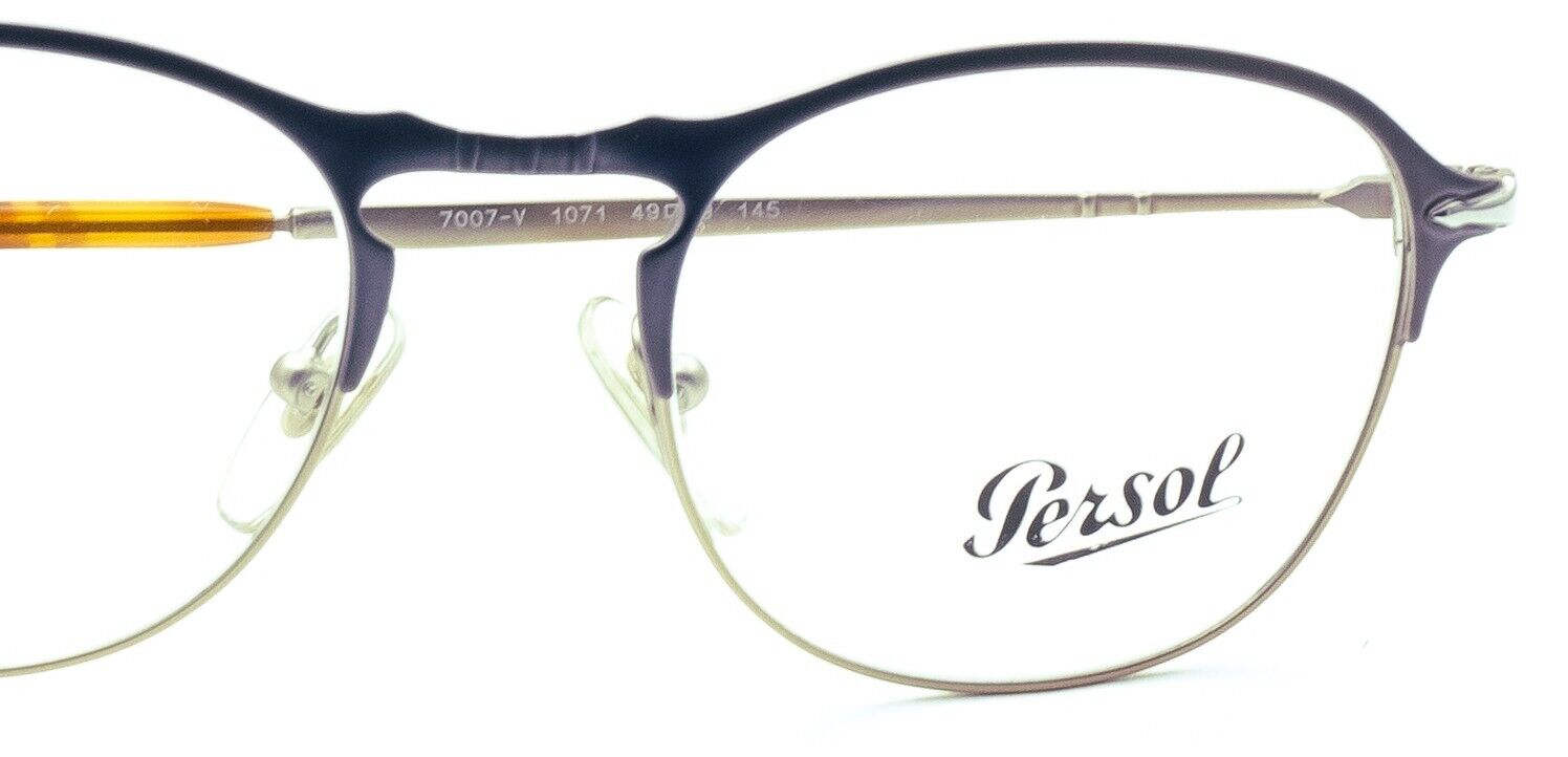 PERSOL 7007-V 1071 49mm Eyewear FRAMES Glasses RX Optical Eyeglasses - New Italy