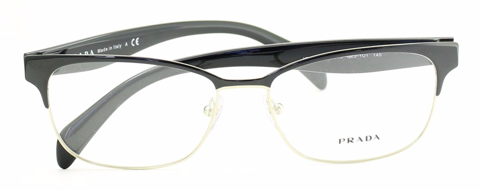 PRADA VPR 65R QE3-1O1 55mm Eyewear FRAMES RX Optical Eyeglasses Glasses - Italy