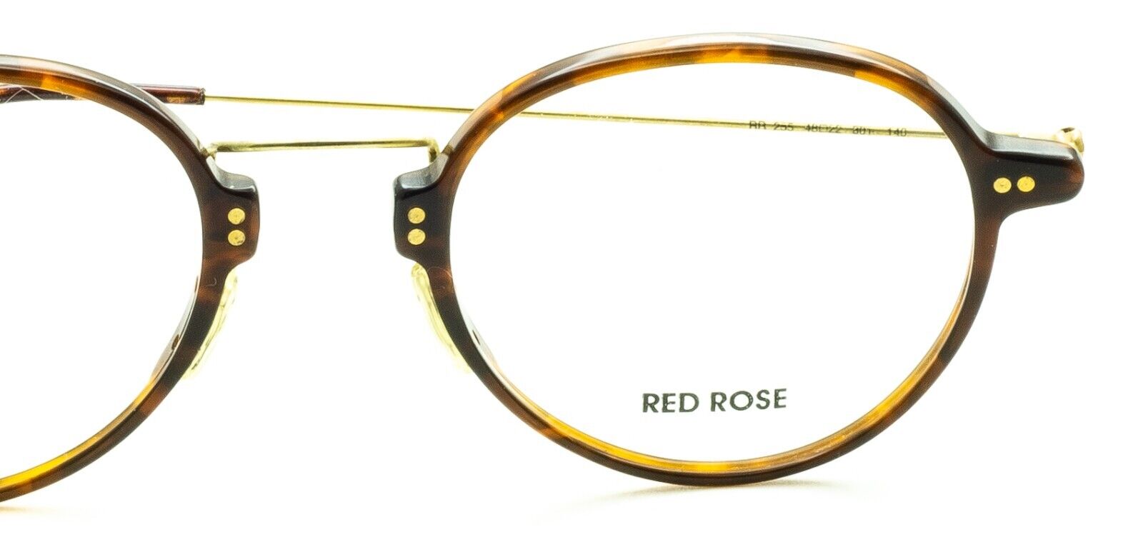 RED ROSE RR255 801 48mm Vintage RX Optical Eyewear FRAMES - New NOS Italy