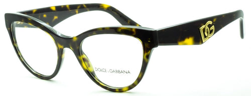 Dolce & Gabbana DG 3372 502 52mm Eyeglasses RX Optical Glasses Frames New -Italy