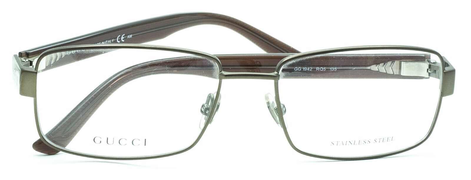 GUCCI GG 1942 RQ5 55mm Eyewear FRAMES RX Optical Glasses Eyeglasses Italy - New