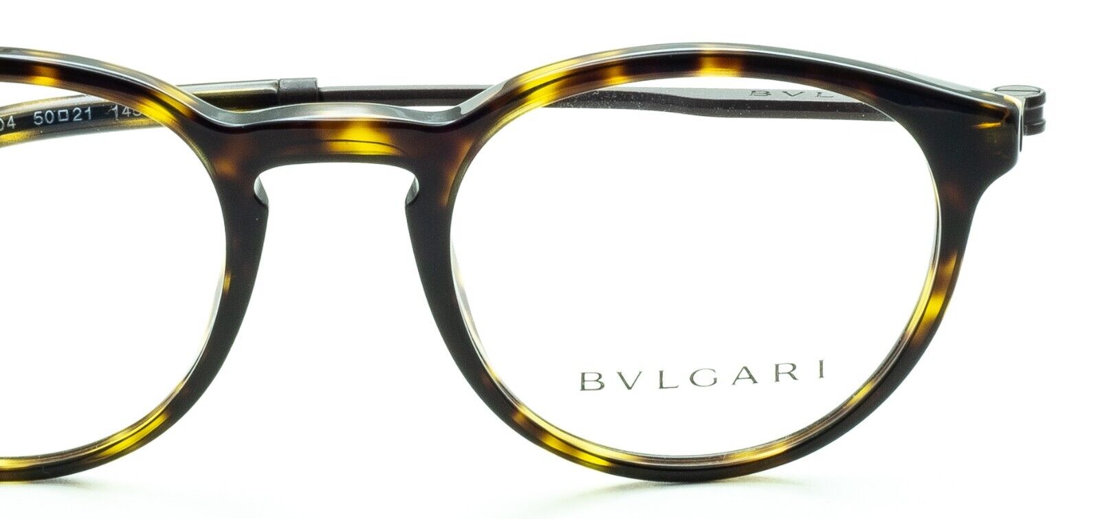 BVLGARI 3052 504 50mm Eyewear FRAMES RX Optical Glasses Eyeglasses New - Italy