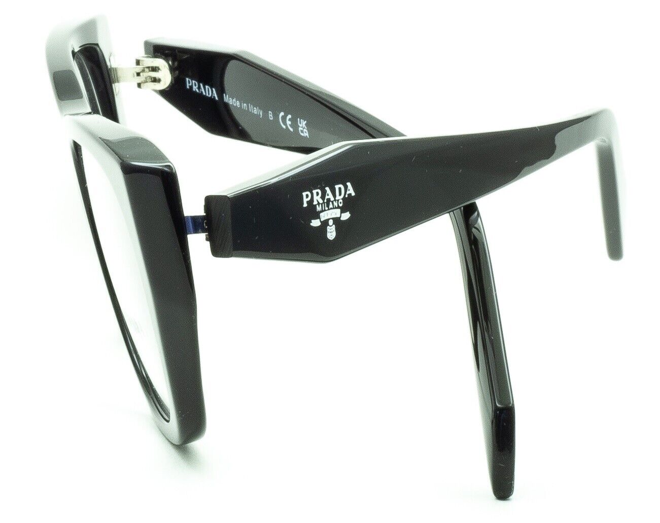 PRADA VPR A18 16K-1O1 50mm Eyewear FRAMES RX Optical Eyeglasses Glasses NewItaly