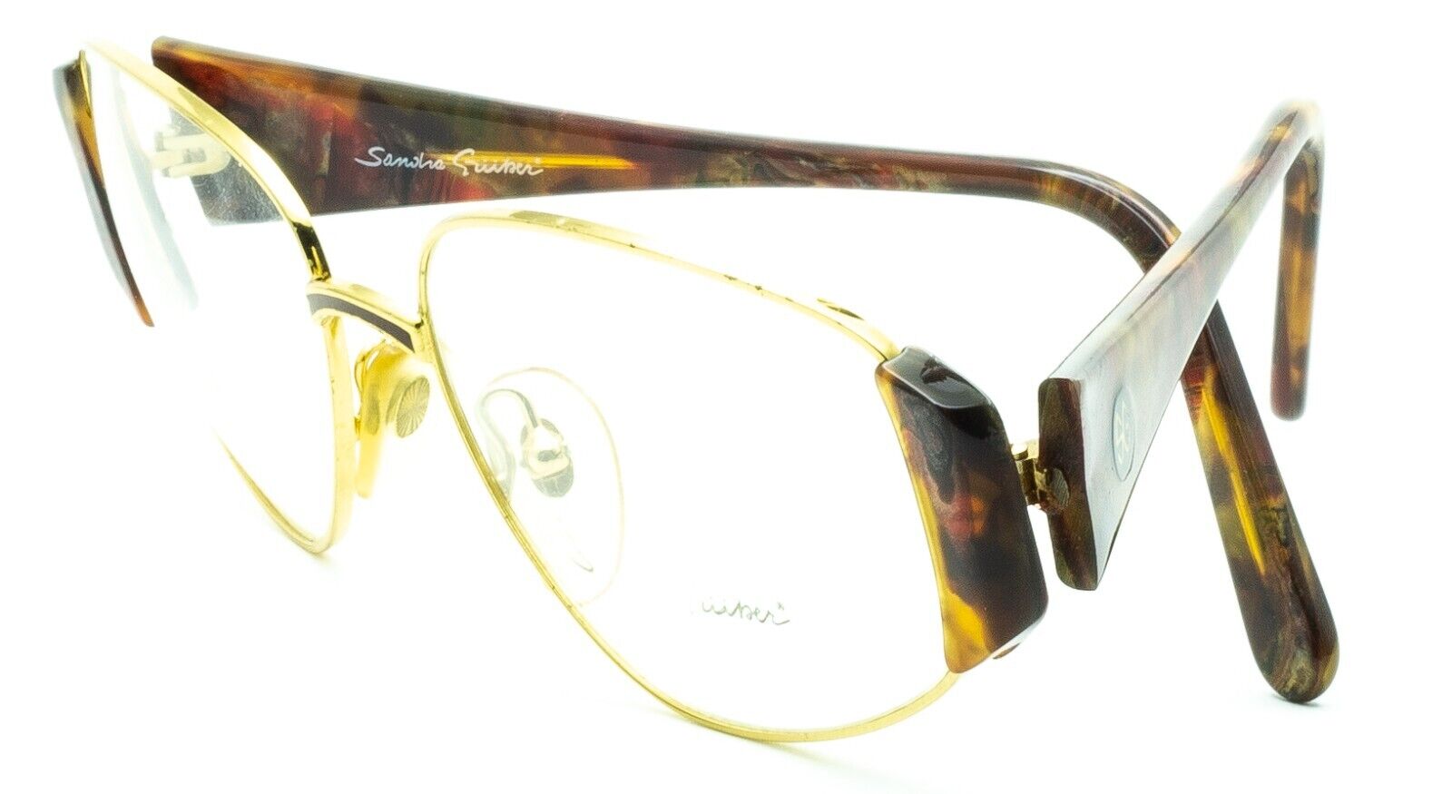 SANDRA GRUBER Bife 306 56mm Vintage Eyewear RX Optical FRAMES Glasses -New Italy