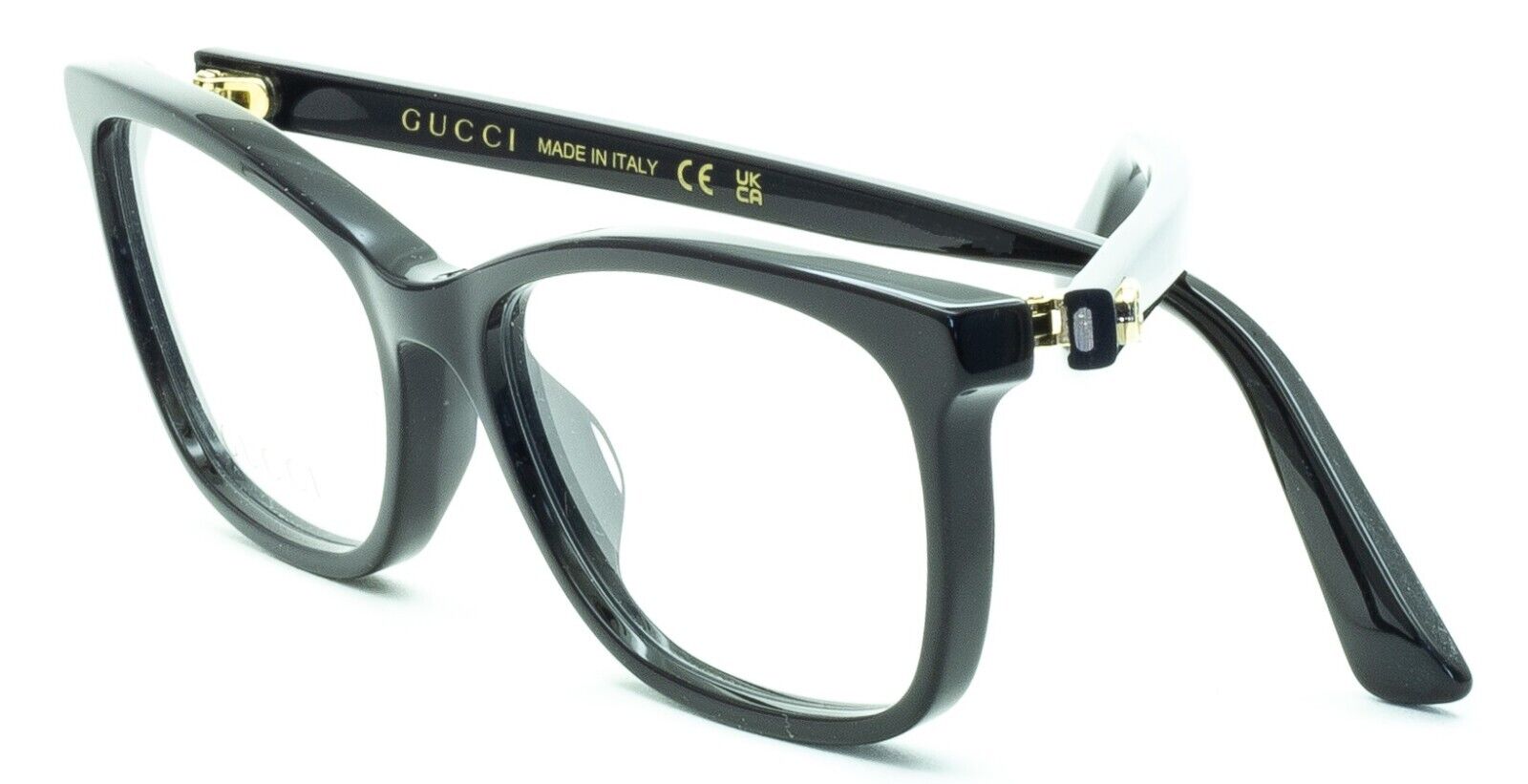 GUCCI GG 0613O 001 52mm Eyewear FRAMES Glasses RX Optical Eyeglasses New - Italy